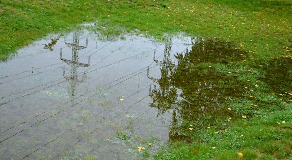 Flooded Yard Drainage Installation in Clearwater