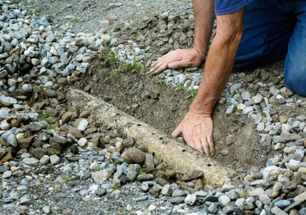 French Ditch Installation in Clearwater