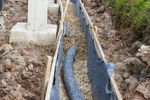 French Drain Installation in Clearwater
